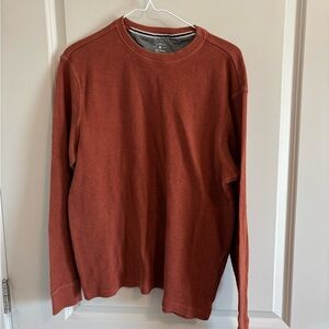 Men's Rust Long Sleeve Tee